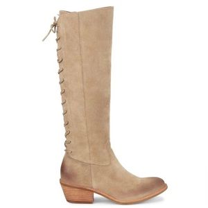 Sofft New Sharnell Heel Cashmere Suede Waterproof Tall Western Boot Women's 7